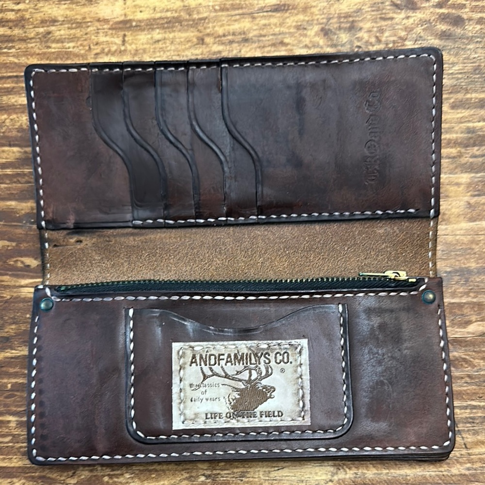 And family leather wallet